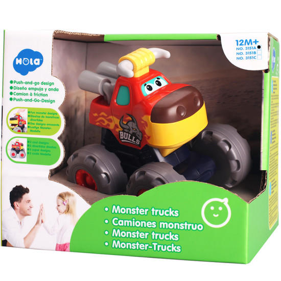 Monster Truck (Bull Truck with friction power), Unit