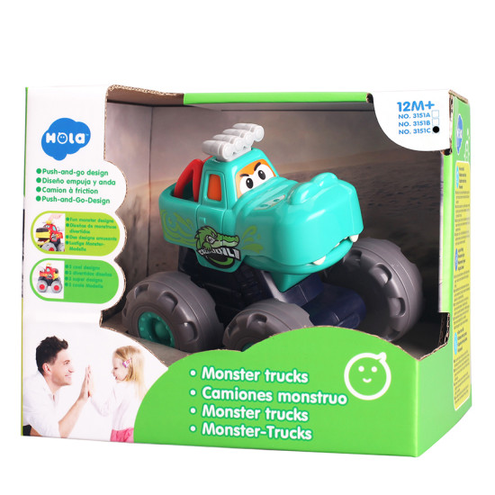 Monster Truck (Crocodile Truck with free wheel function), Unit