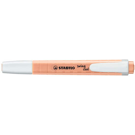 Highlighter, Swing Cool, Chisel Tip 1.0-4.0 mm, Pastel Colors, Creamy Peach, Unit