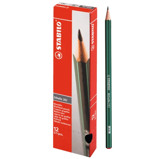 Drawing Pencils, Othello, 5B, Hexagonal body, 2.2-3.0 mm Lead, Box x 12 Pcs.