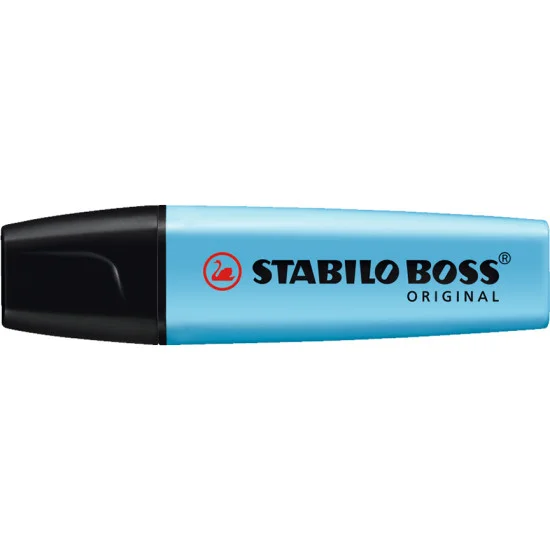 Highlighter, Boss, Chisel Tip 2.0-5.0 mm, Fluo Colors, Blue, Unit