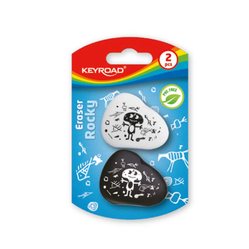 Eraser Rocky, Blister x 2 Pcs.