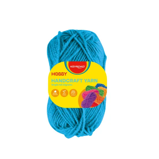 Handcraft yarn, 25grams, light blue