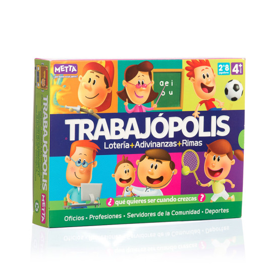 Jobs Lotto (Trabajopolis), 48 Cards, (Age: 4+), Unit