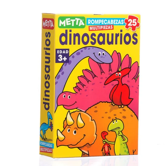 Rompecabezas, Dinosaurios, 25 piezas, (+3 años), 1 Und.