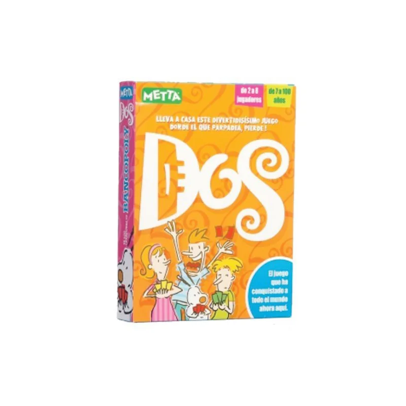 Dos (Two) Cards Game, (Age: 7+), Unit