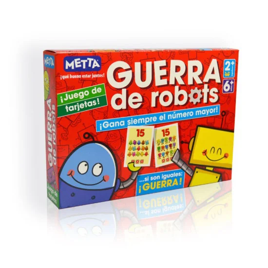 Guerra de Robots Cards Game, (Age: 6+), Unit