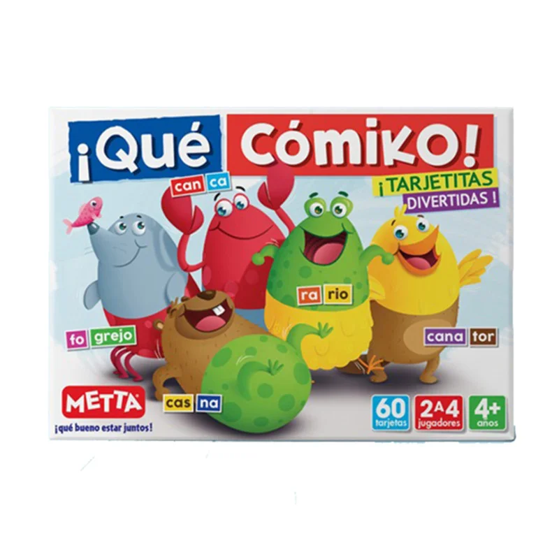 Qué Comiko, Board Game, (Age: 6+), Unit