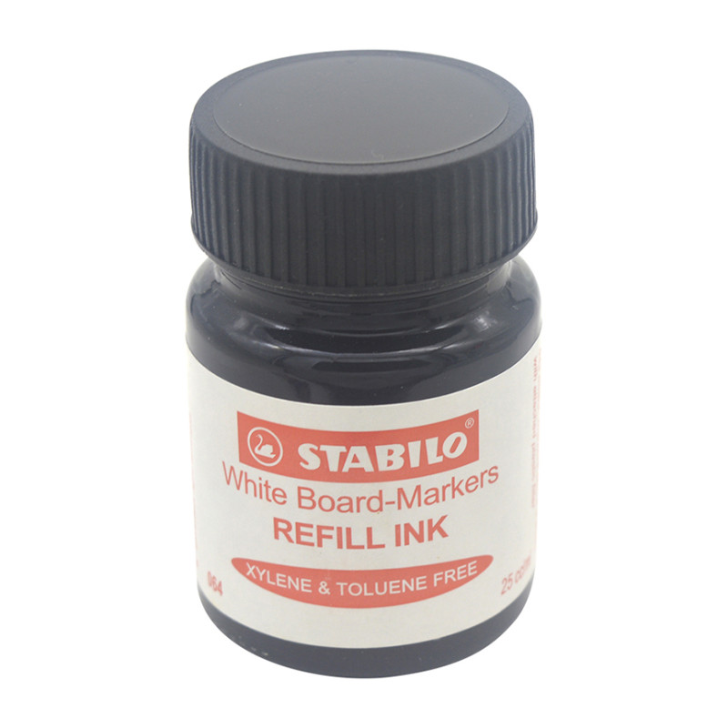 Refill Ink for Whiteboard Markers, 25 mL, Black, Unit