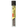 Mech. Pencil Leads, HB, 0.7 mm., 3 Tubes x 12 pcs. Blister x 3