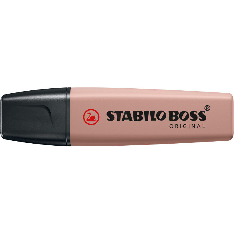 Highlighter, Boss, Chisel Tip 2.0-5.0 mm, Nature Colors, Umber, Unit