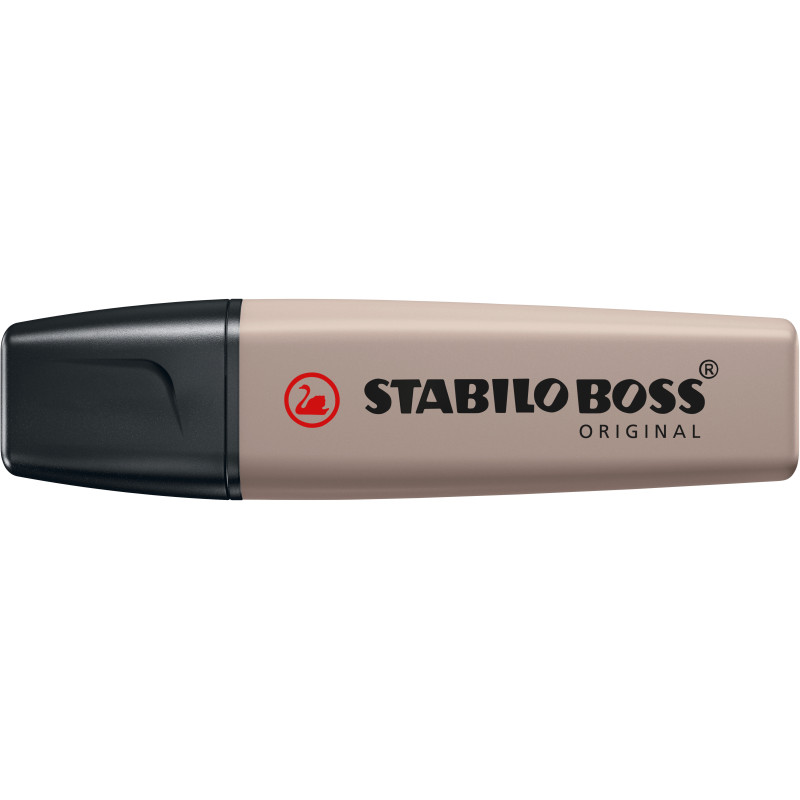 Highlighter, Boss, Chisel Tip 2.0-5.0 mm, Nature Colors, Warm Grey, Unit