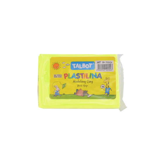 Modeling Clay, Block x 150 g. Neon Yellow