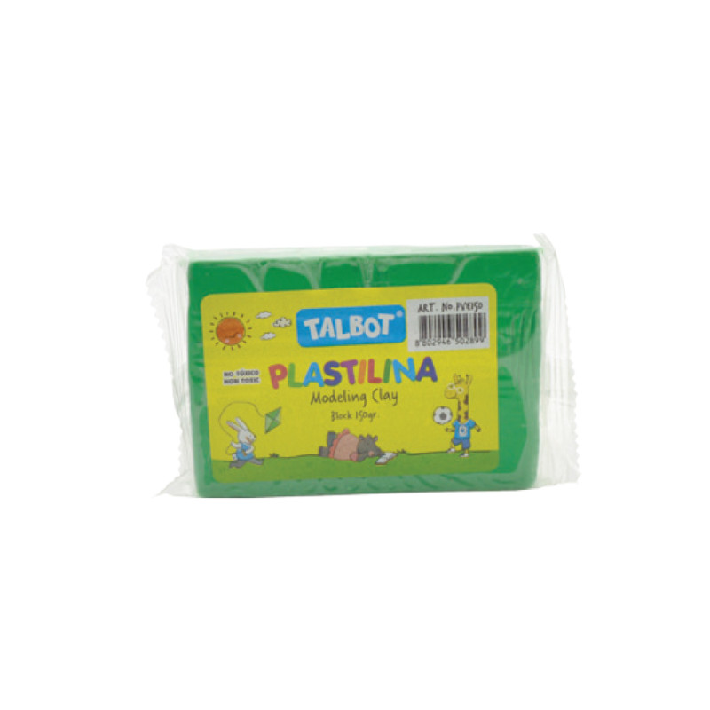 Modeling Clay, Block x 150 g. Green 