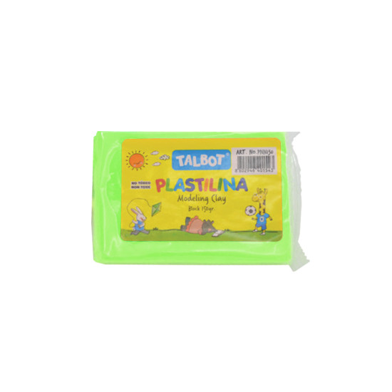 Modeling Clay, Block x 150 g. Neon Green